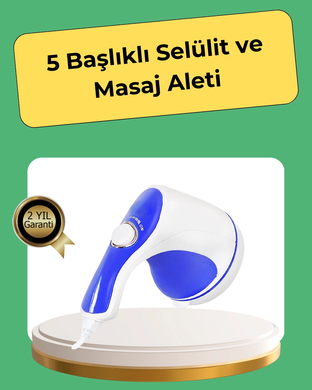 Selülit Ve Sıkılaştırıcı Masaj Cihazı – Çok Fonksiyonlu ( Lisinya )
