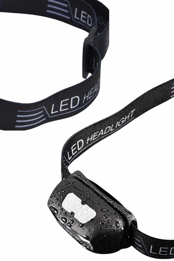 Sensörlü Şarjlı Type-c Şarj Işıklı Kafa Lambası Kamp Lambası ( Lisinya )