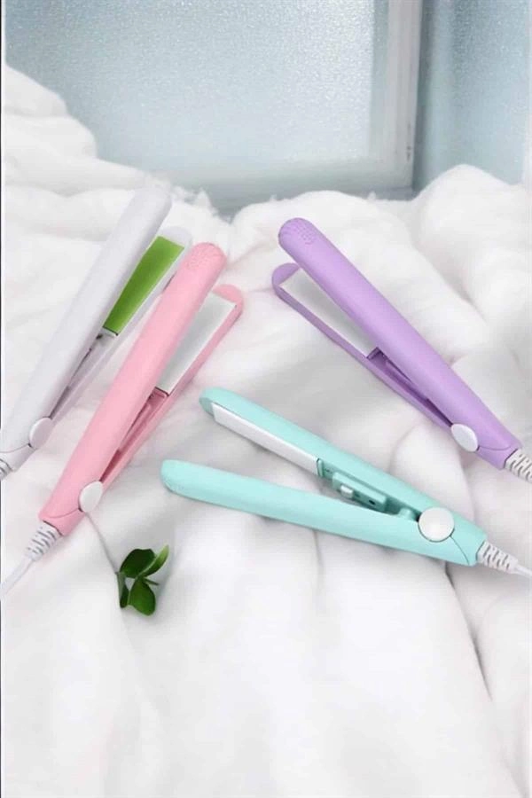 Seramik Kaplama Taşınabilir Mini Saç Düzleştirici Seyahat Dostu Tasarım ( Lisinya )