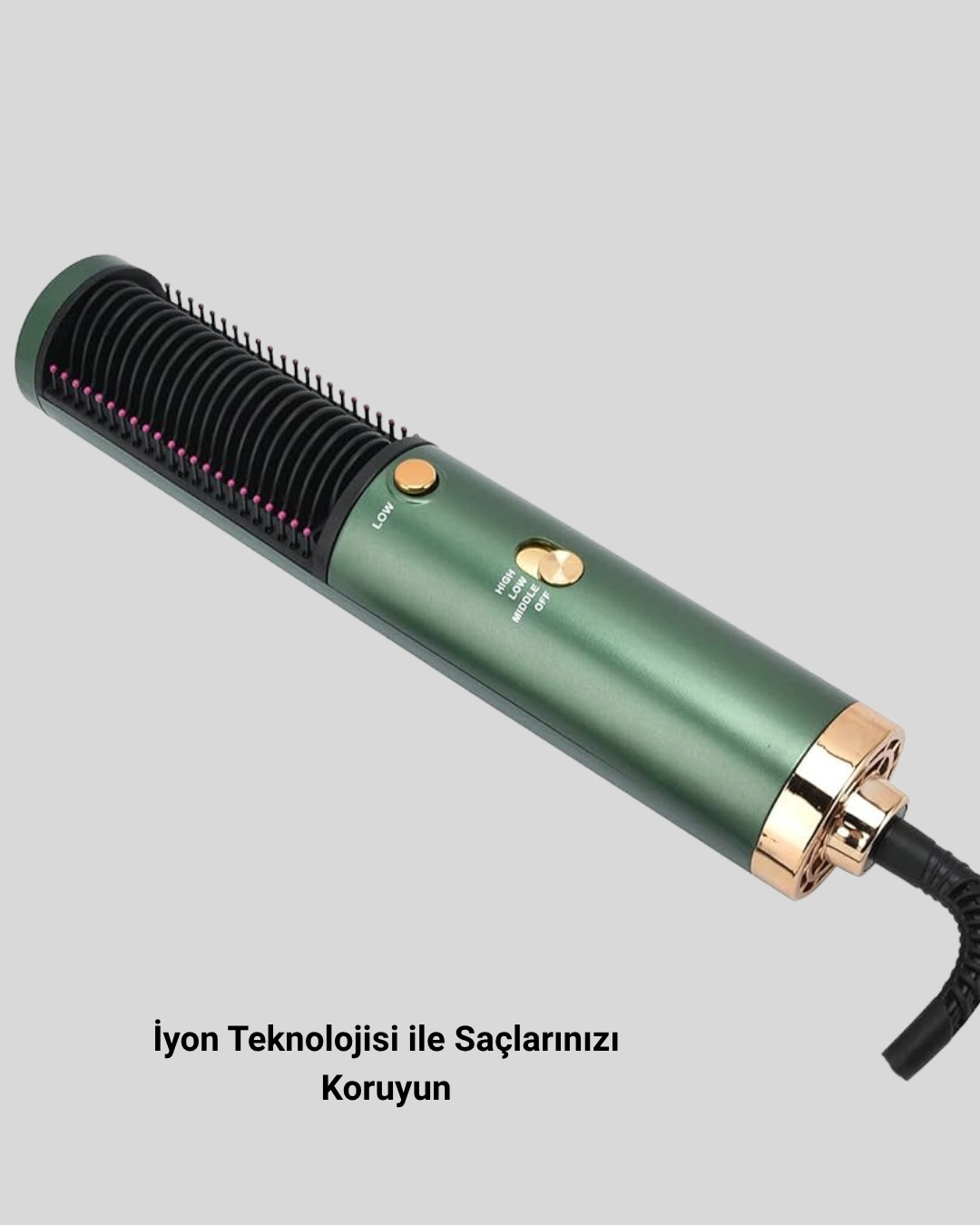 Seramik Plakalı Saç Düzleştirici – 200°c Ayarlanabilir Isı, İyon Teknolojisi ( Lisinya )