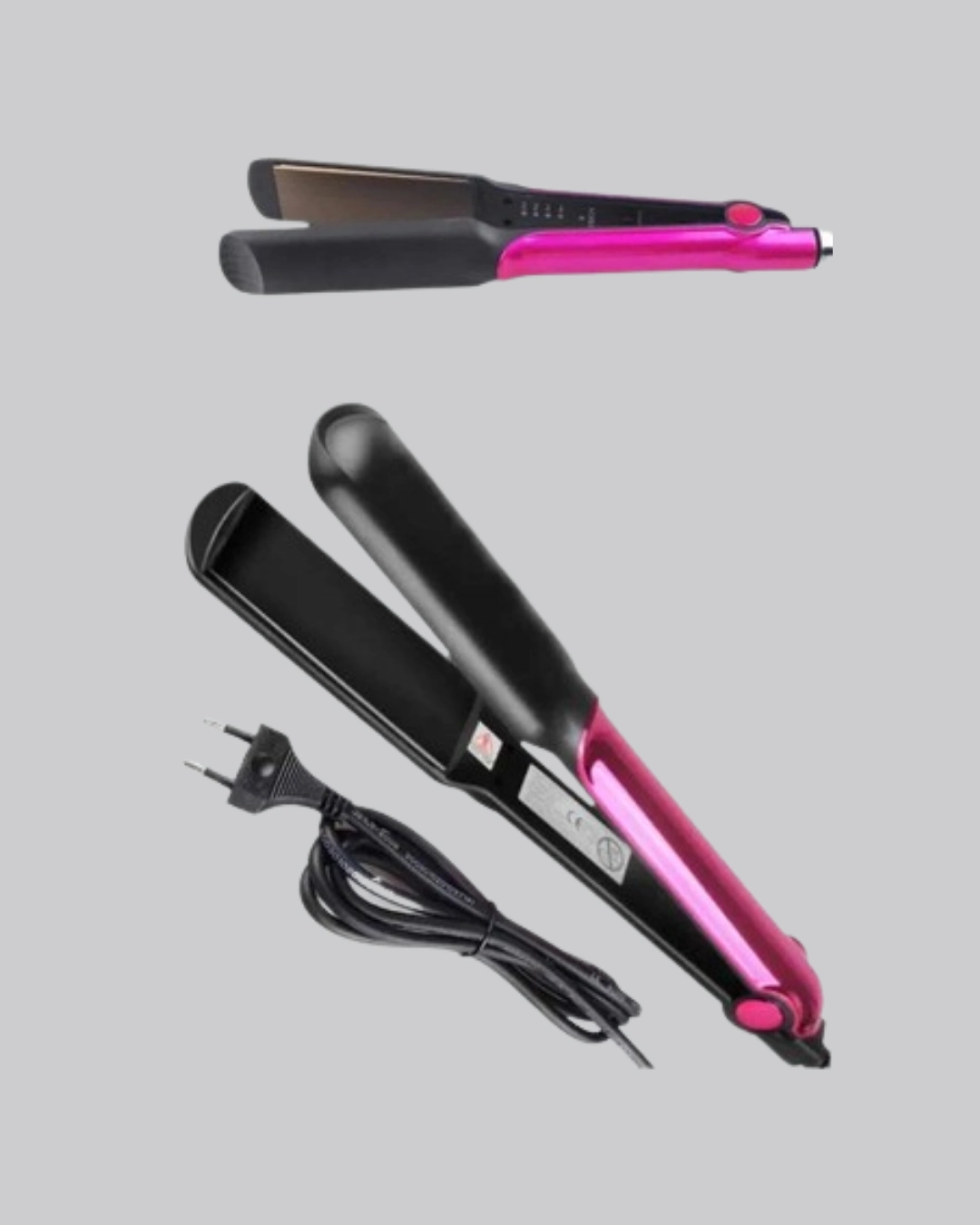 Seramik Plakalı Saç Düzleştirici – Plaka Kilitli Ve Elektriklenme Önleyici ( Lisinya )