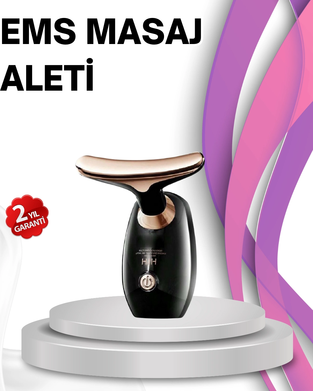 Serum Emilimini Artıran Yüz Masaj Cihazı ( Lisinya )