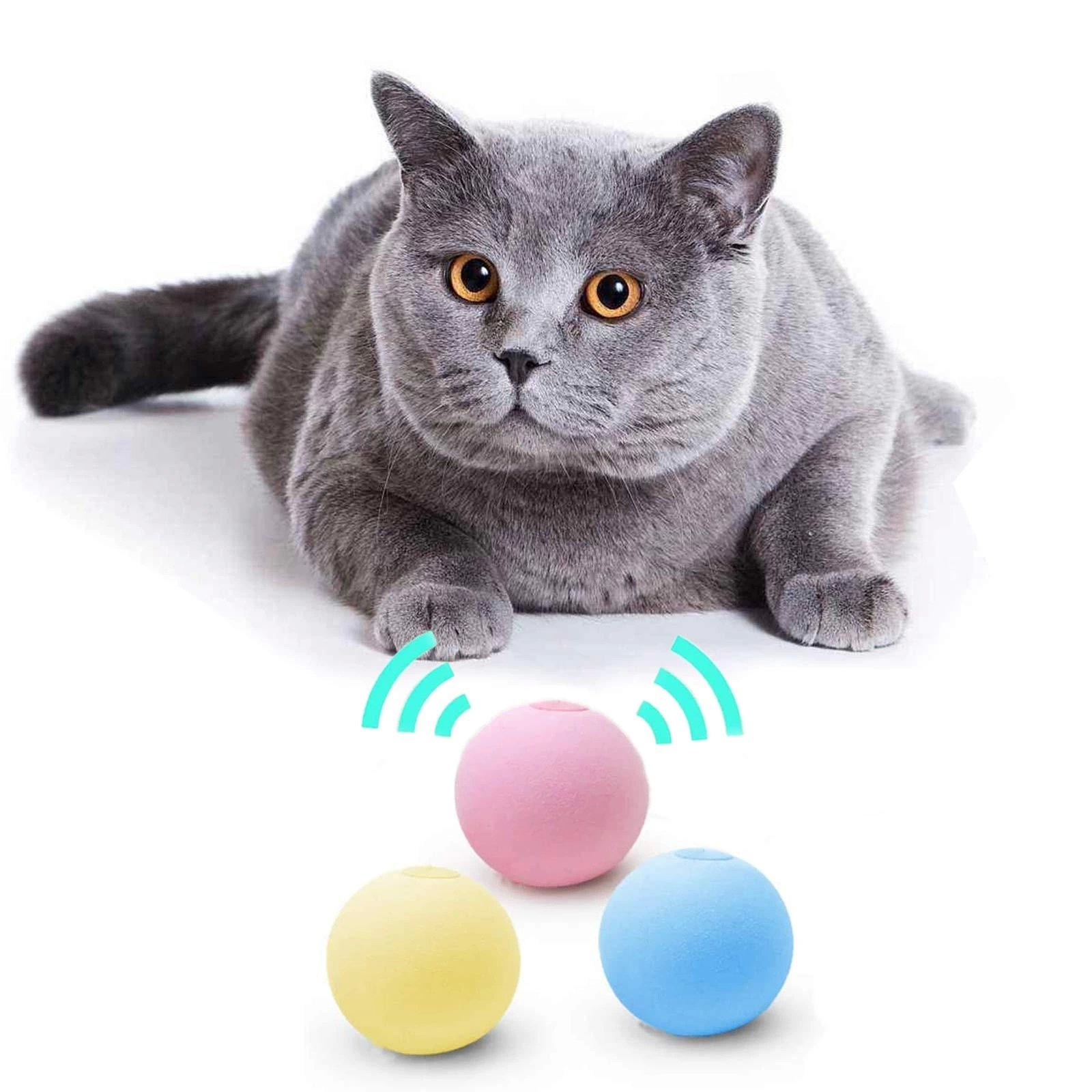 Sesli Ve Akıllı Kedi Oyuncak Topu - 50 Mm, Hayvan Sesli, Eğlenceli Kedi Oyuncağı ( Lisinya ) Sesli Ve Akıllı Kedi Oyuncak Topu - 50 Mm, Hayvan Sesli, Eğlenceli Kedi Oyuncağı ( Lisinya )