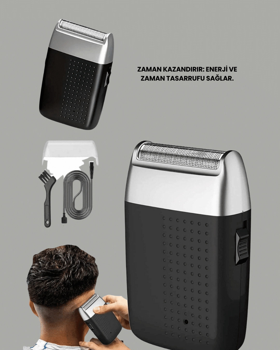 Sessiz, Güçlü Ve Şık: Erkeklere Özel Şarjlı Tıraş Makinesi ( Lisinya )