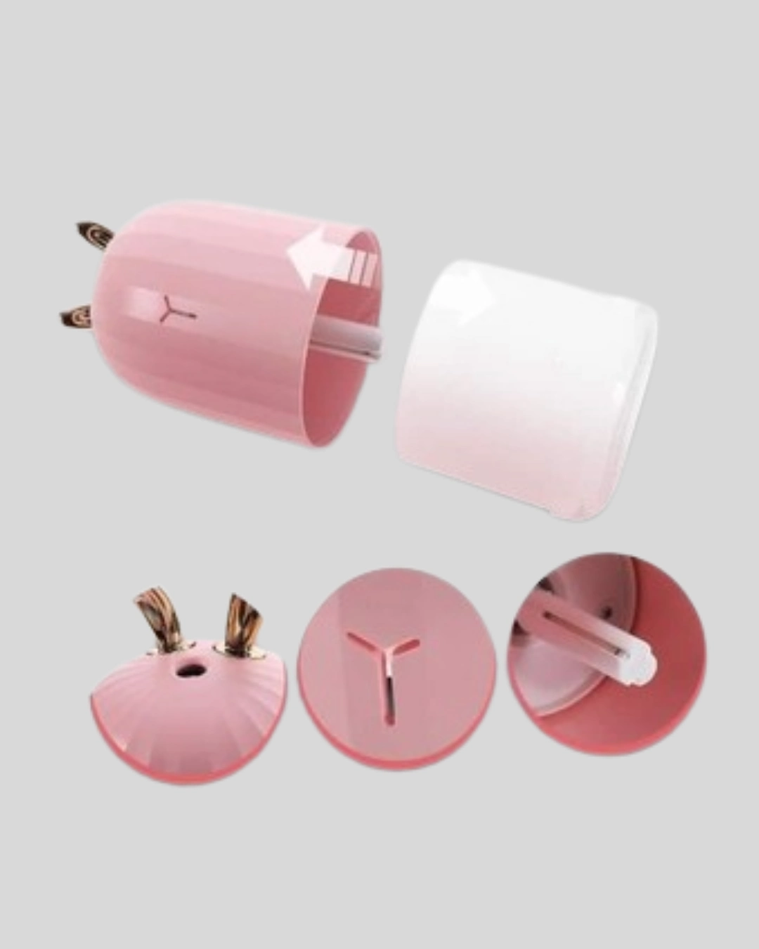 Sessiz Ultrasonik Hava Nemlendirici – Su Bazlı Buhar Difüzör ( Lisinya )