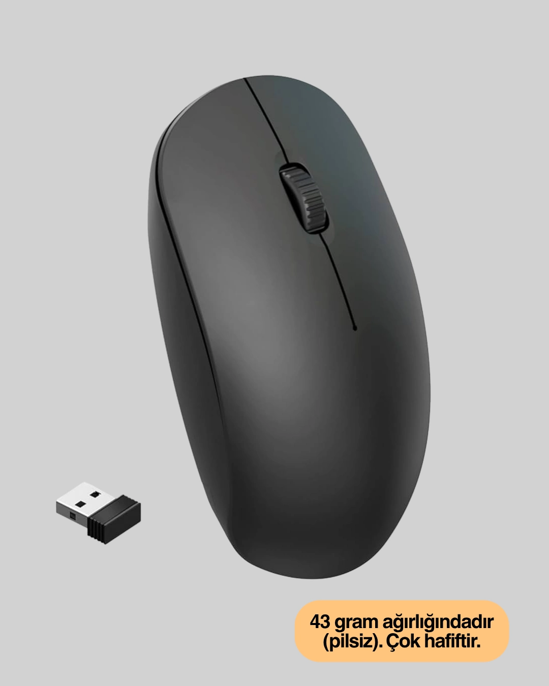 Sessiz Wireless Mouse – 5000 Dpı Hassasiyetli Ve Hafif Tasarım ( Lisinya ) Sessiz Wireless Mouse – 5000 Dpı Hassasiyetli Ve Hafif Tasarım ( Lisinya )