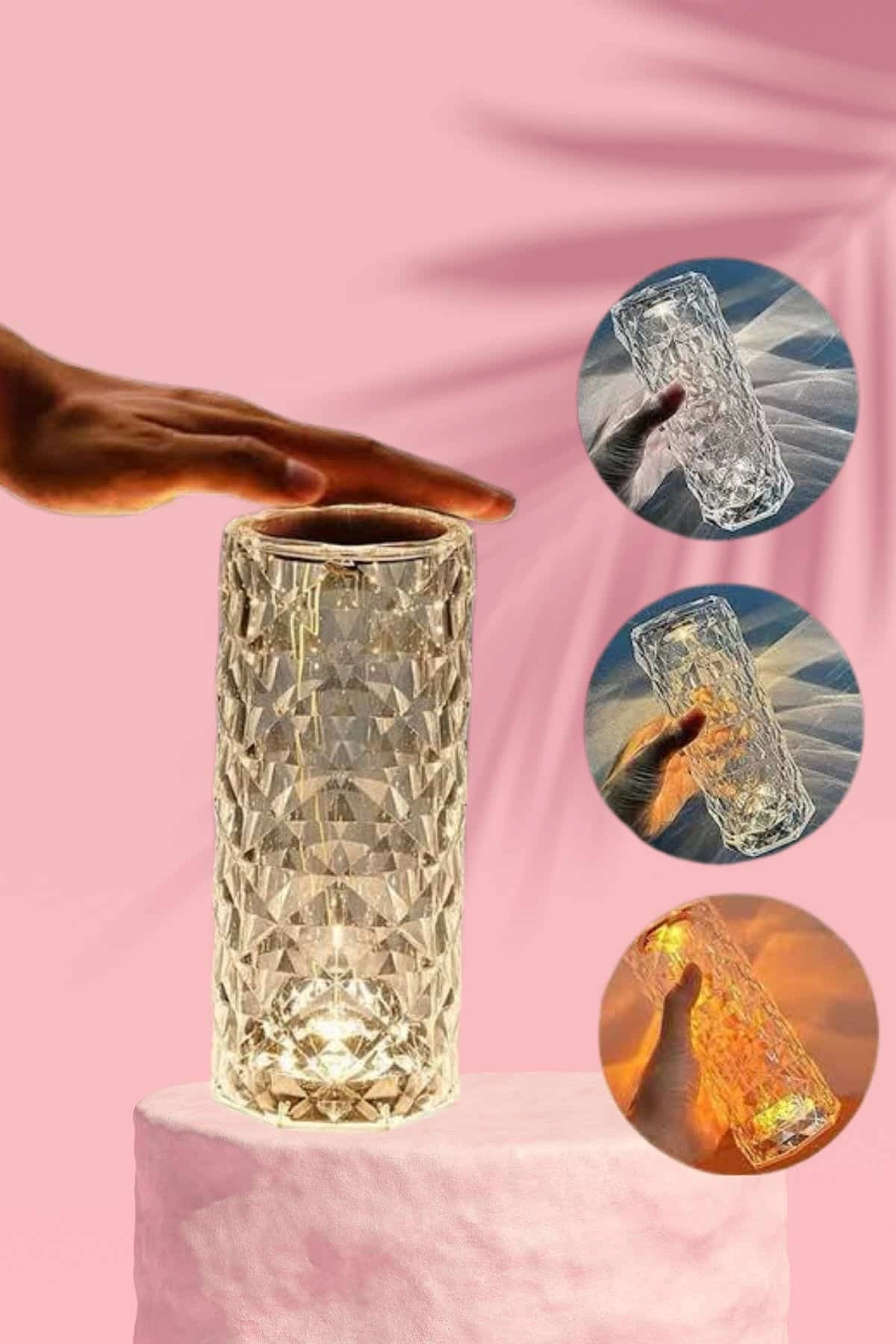 Sevgililer Gününe Özel Romantik Kristal Gece Lambası Sevgiliye Hediye ( Lisinya ) Sevgililer Gününe Özel Romantik Kristal Gece Lambası Sevgiliye Hediye ( Lisinya )