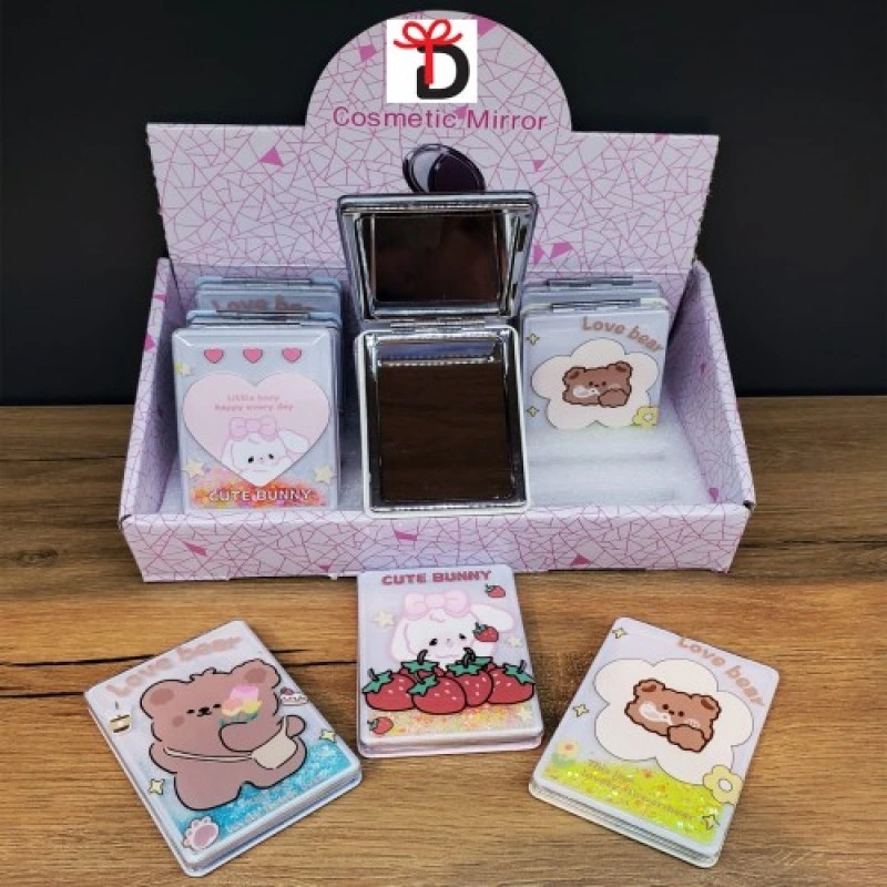 Sevimli Ayıcık Tasarımlı Ayna ( Lisinya ) Sevimli Ayıcık Tasarımlı Ayna ( Lisinya )