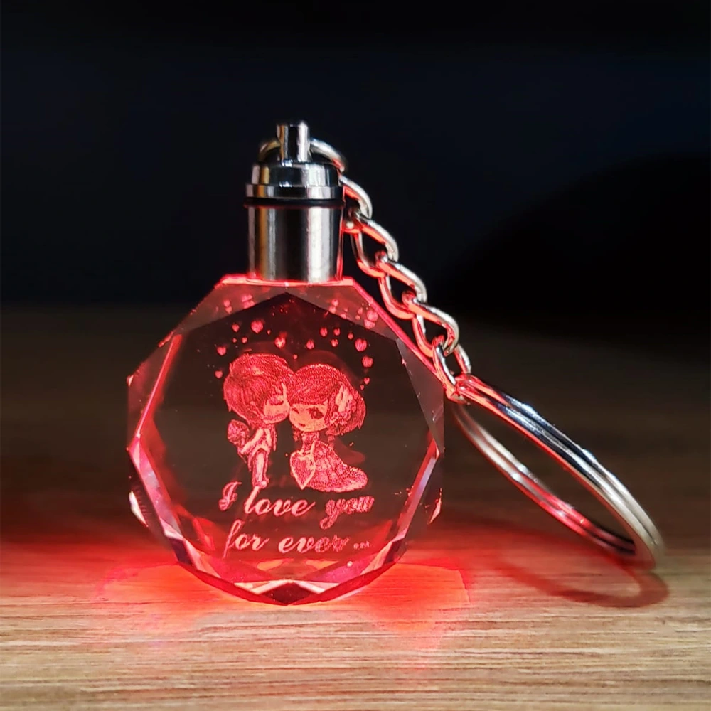 Sevimli Çift Tasarımlı Kristal Renk Değiştiren Anahtarlık ( Lisinya ) Sevimli Çift Tasarımlı Kristal Renk Değiştiren Anahtarlık ( Lisinya )