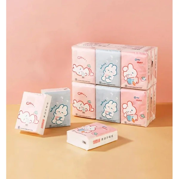 Sevimli Figürlü Çocuk Mendili 9'lu Paket ( Lisinya ) Sevimli Figürlü Çocuk Mendili 9'lu Paket ( Lisinya )