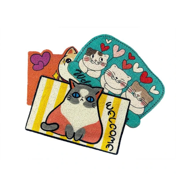 Sevimli Hayvan Tasarımlı Kapı Paspası ( Lisinya ) Sevimli Hayvan Tasarımlı Kapı Paspası ( Lisinya )