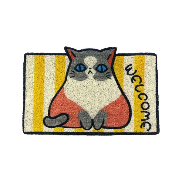 Sevimli Hayvan Tasarımlı Kapı Paspası ( Lisinya ) Sevimli Hayvan Tasarımlı Kapı Paspası ( Lisinya )