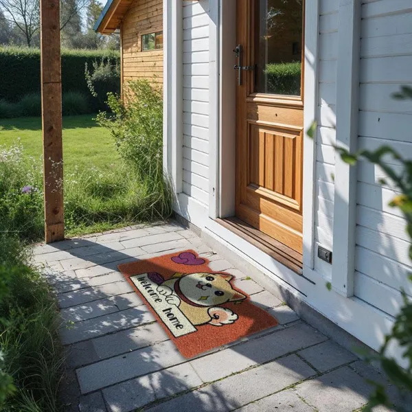 Sevimli Hayvan Tasarımlı Kapı Paspası ( Lisinya ) Sevimli Hayvan Tasarımlı Kapı Paspası ( Lisinya )