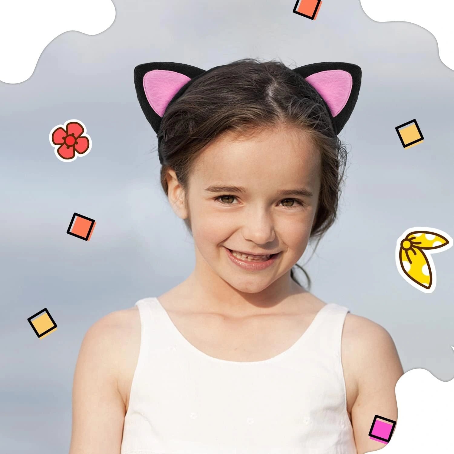 Sevimli Kedi Kulak Pofuduk Kedi Tacı ( Lisinya )