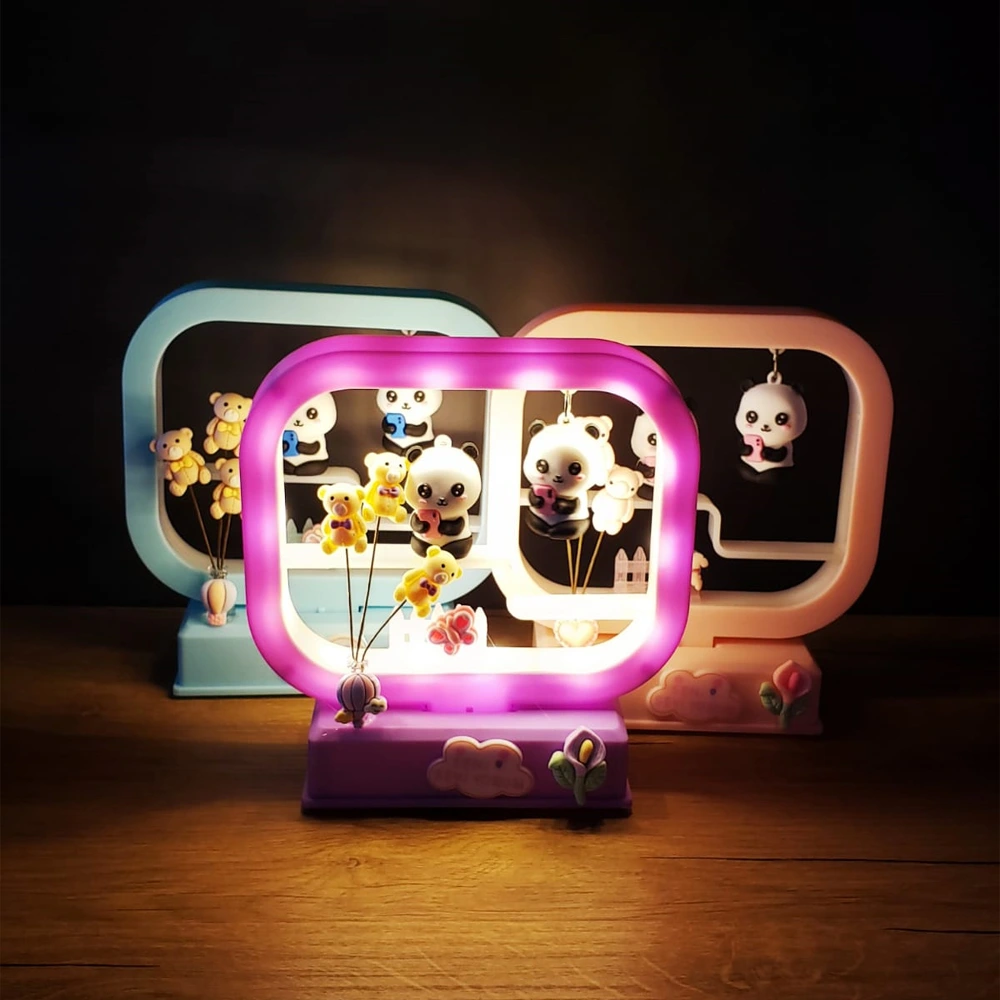 Sevimli Müzikli Panda Dekoratif Işık ( Lisinya ) Sevimli Müzikli Panda Dekoratif Işık ( Lisinya )