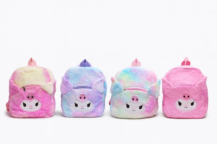 Sevimli Peluş Kuromi Sırt Çantası ( Lisinya ) Sevimli Peluş Kuromi Sırt Çantası ( Lisinya )