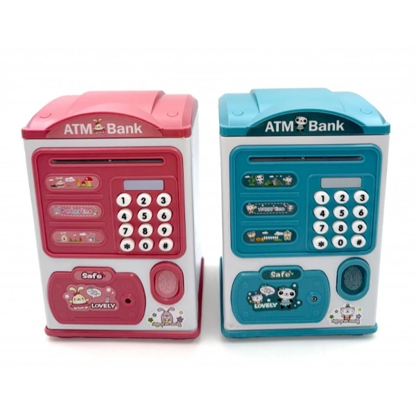 Sevimli Tasarımlı Şifreli Atm Kumbara ( Lisinya ) Sevimli Tasarımlı Şifreli Atm Kumbara ( Lisinya )