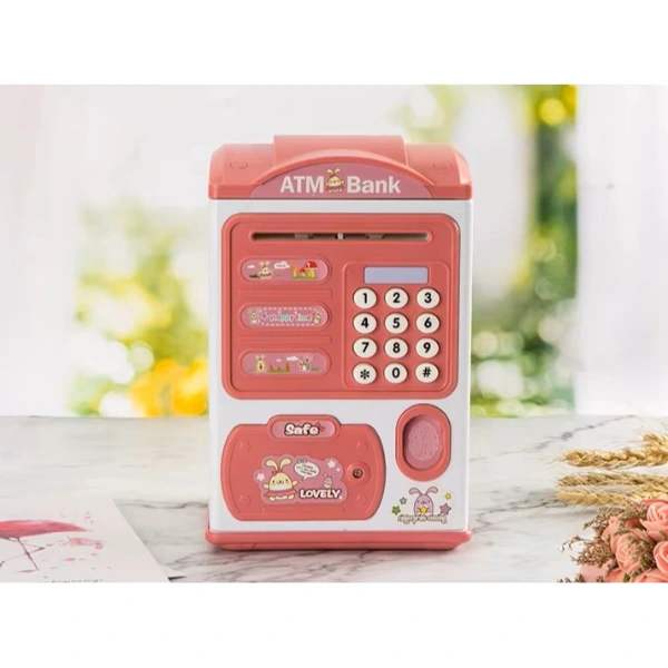 Sevimli Tasarımlı Şifreli Atm Kumbara ( Lisinya ) Sevimli Tasarımlı Şifreli Atm Kumbara ( Lisinya )