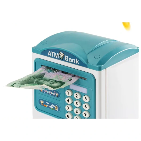 Sevimli Tasarımlı Şifreli Atm Kumbara ( Lisinya ) Sevimli Tasarımlı Şifreli Atm Kumbara ( Lisinya )
