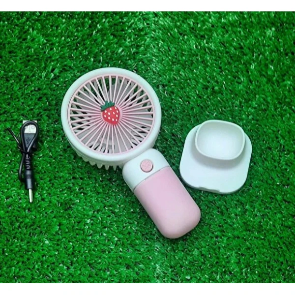 Sevimli Tasarımlı Telefon Tutuculu El Fanı ( Lisinya ) Sevimli Tasarımlı Telefon Tutuculu El Fanı ( Lisinya )