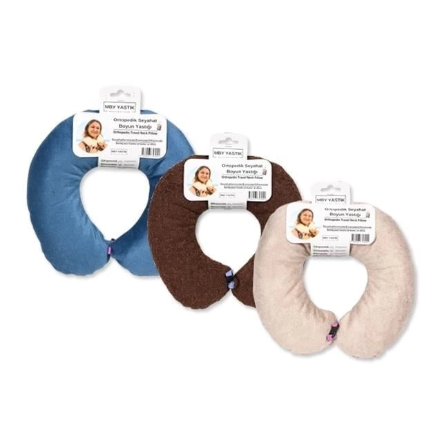Seyahat Boyun Yastığı Comfort Ortopedik Seyahat Yastığı ( Lisinya )