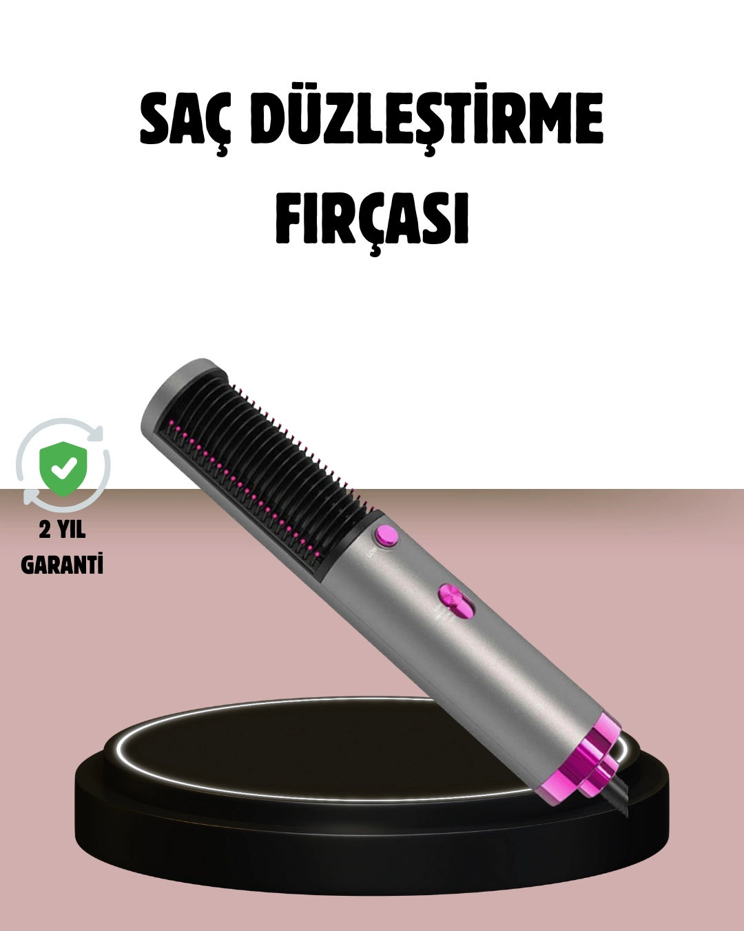 Sıcak Hava Fırçası – Saç Kurutma, Düzleştirme Ve Şekillendirme ( Lisinya )