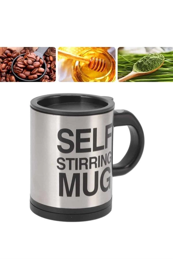 Sıcak Tutan Termos Bardak Kendi Kendini Karıştıran Mikser Kupa ( Lisinya )