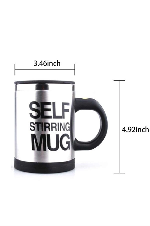 Sıcak Tutan Termos Bardak Kendi Kendini Karıştıran Mikser Kupa ( Lisinya )