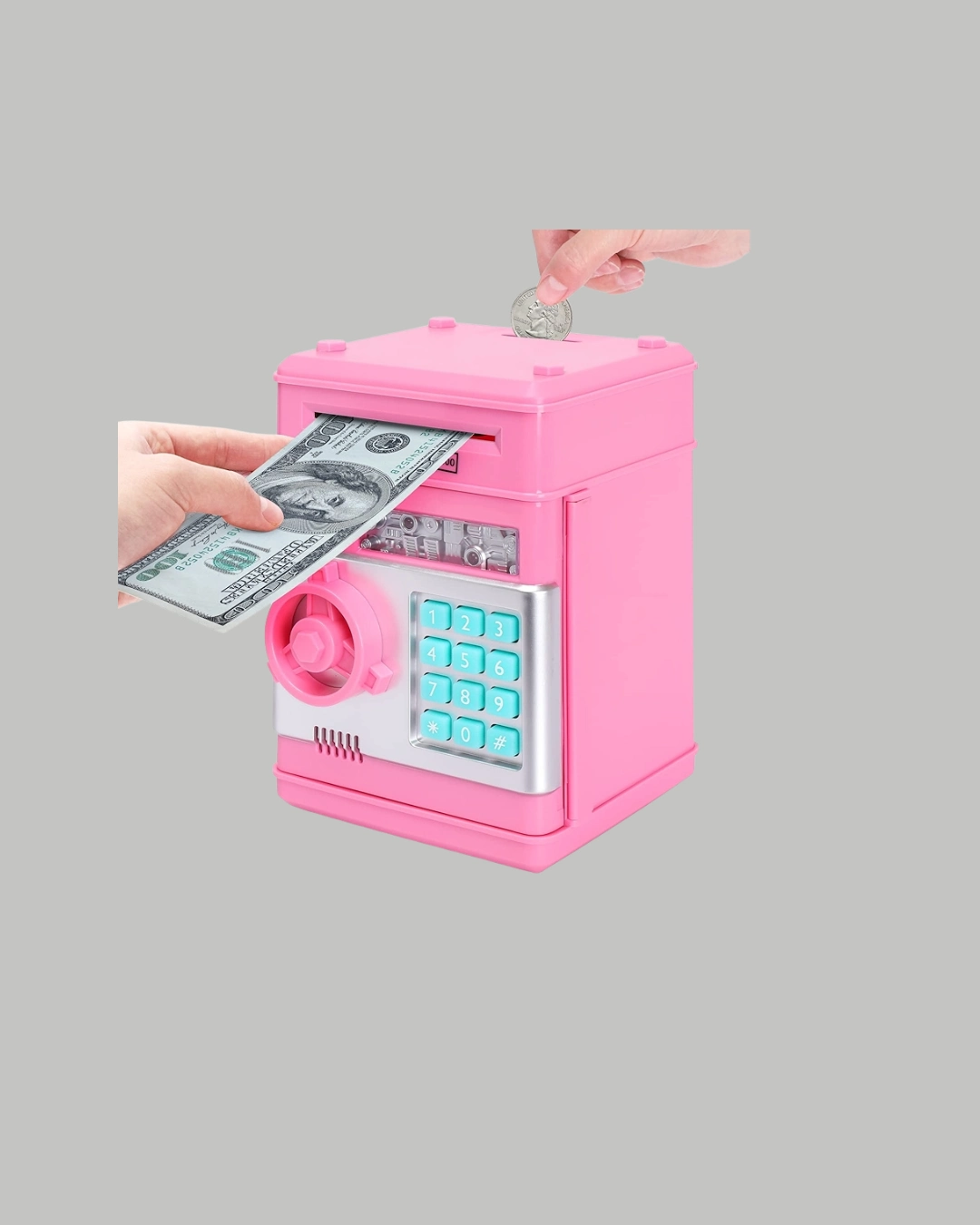 Şifreli Elektronik Para Biriktirme Kumbarası Büyük Kapasiteli ( Lisinya ) Şifreli Elektronik Para Biriktirme Kumbarası Büyük Kapasiteli ( Lisinya )