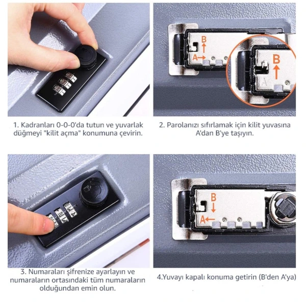 Şifreli Kitap Kasa ( Lisinya ) Şifreli Kitap Kasa ( Lisinya )