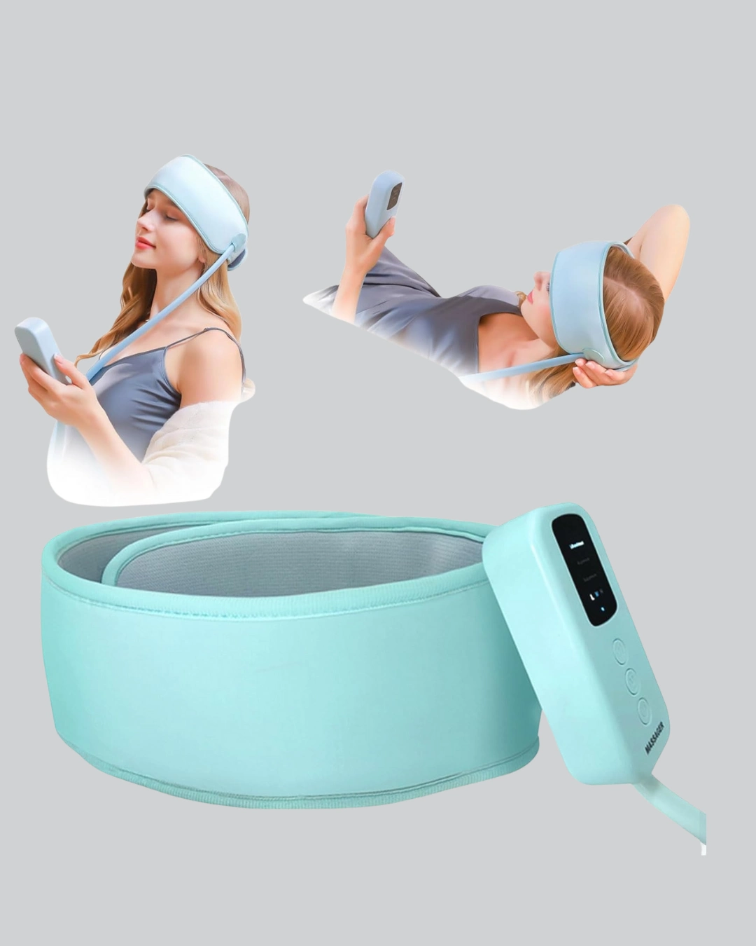 Sıkıştırmalı Baş Masaj Aleti Ev Tipi Konforlu Masaj Deneyimi ( Lisinya )