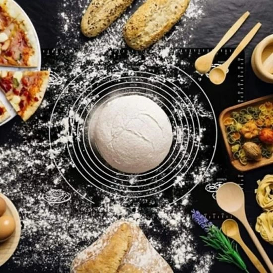 Silikon Çok Amaçlı Geniş Hamur Matı Hamur Açma Matı 40*50 Cm ( Lisinya ) Silikon Çok Amaçlı Geniş Hamur Matı Hamur Açma Matı 40*50 Cm ( Lisinya )