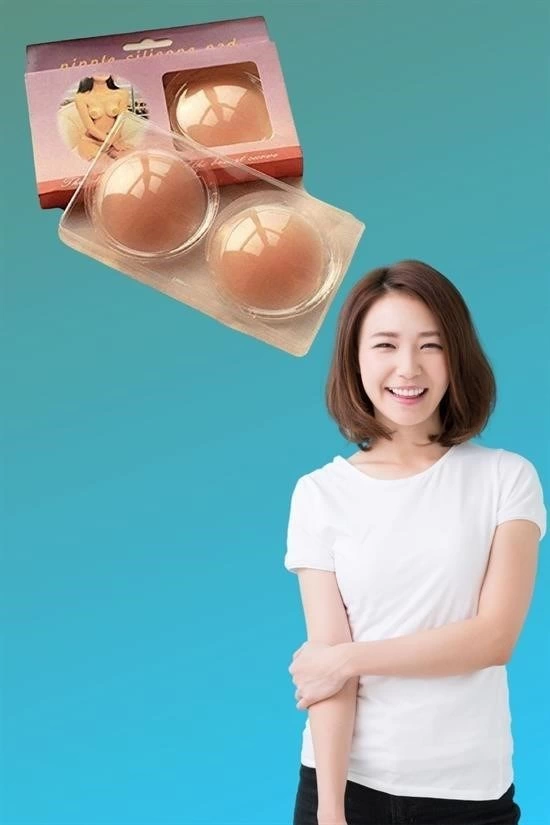 Silikon Göğüs Ucu Kapatıcı Gizleyici Bant Aparat Nipple Pad ( Lisinya ) Silikon Göğüs Ucu Kapatıcı Gizleyici Bant Aparat Nipple Pad ( Lisinya )