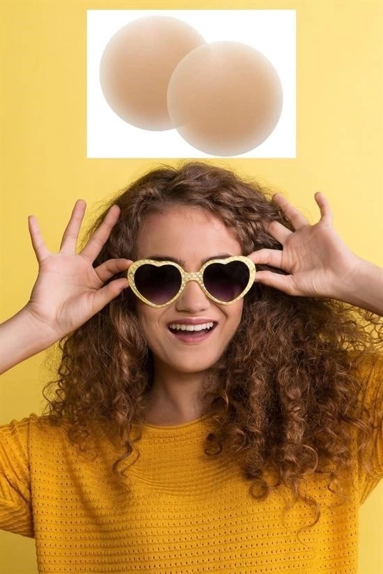 Silikon Göğüs Ucu Kapatıcı Gizleyici Bant Aparat Nipple Pad ( Lisinya ) Silikon Göğüs Ucu Kapatıcı Gizleyici Bant Aparat Nipple Pad ( Lisinya )