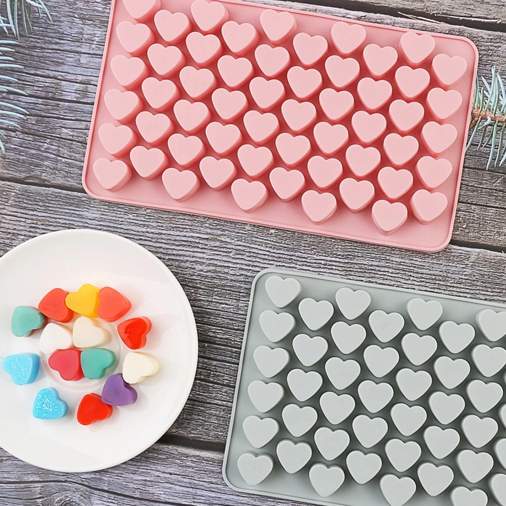 Silikon Kalpli Çikolata Ve Kek Kalıbı ( Lisinya ) Silikon Kalpli Çikolata Ve Kek Kalıbı ( Lisinya )