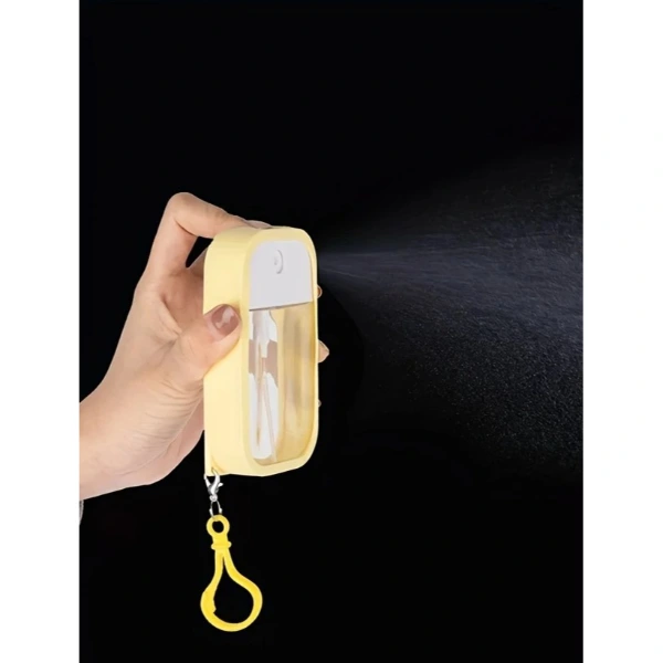 Silikon Kılıflı Anahtarlıklı Sprey Şişesi ( Lisinya ) Silikon Kılıflı Anahtarlıklı Sprey Şişesi ( Lisinya )