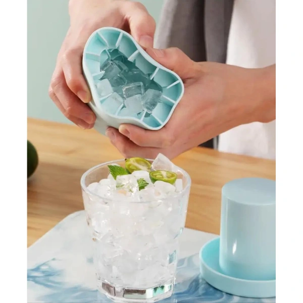 Silikon Küp Buz Kalıbı ( Lisinya ) Silikon Küp Buz Kalıbı ( Lisinya )