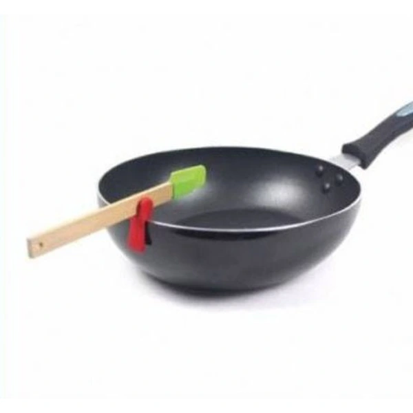 Silikon Tava Kaşık Tutacağı 3'lü Paket ( Lisinya ) Silikon Tava Kaşık Tutacağı 3'lü Paket ( Lisinya )