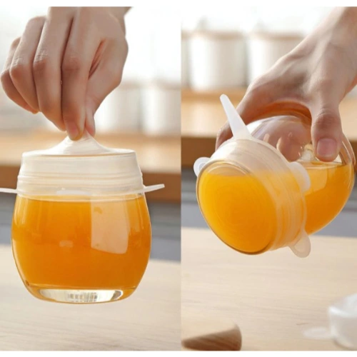 Silikon Yemek Saklama Kapak Seti 6 Adet ( Lisinya ) Silikon Yemek Saklama Kapak Seti 6 Adet ( Lisinya )