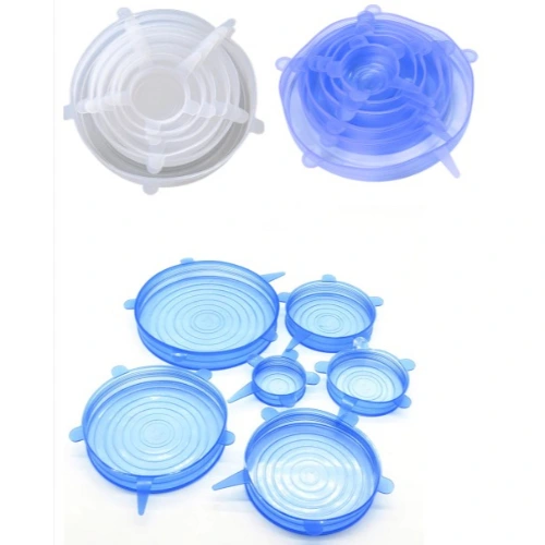Silikon Yemek Saklama Kapak Seti 6 Adet ( Lisinya ) Silikon Yemek Saklama Kapak Seti 6 Adet ( Lisinya )