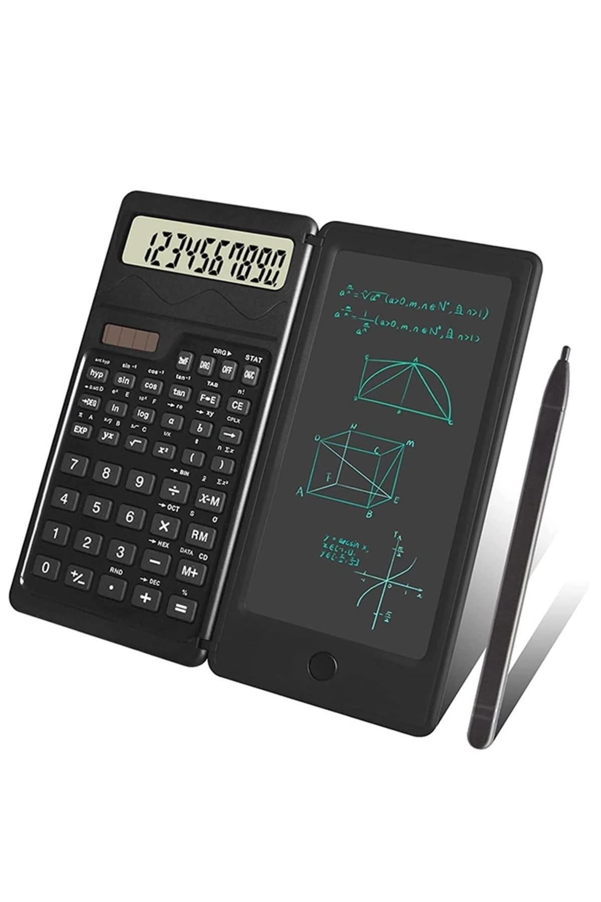 Silinebilir Lcd Yazı Tabletli,kalemli Katlanabilir Bilimsel Hesap Makinesi ( Lisinya ) Silinebilir Lcd Yazı Tabletli,kalemli Katlanabilir Bilimsel Hesap Makinesi ( Lisinya )