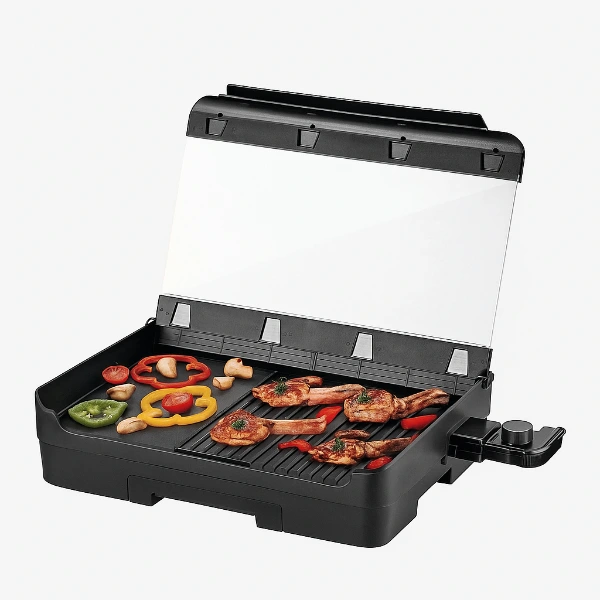 Sinbo Elektrikli Izgara Cam Kapaklı ( Lisinya ) Sinbo Elektrikli Izgara Cam Kapaklı ( Lisinya )