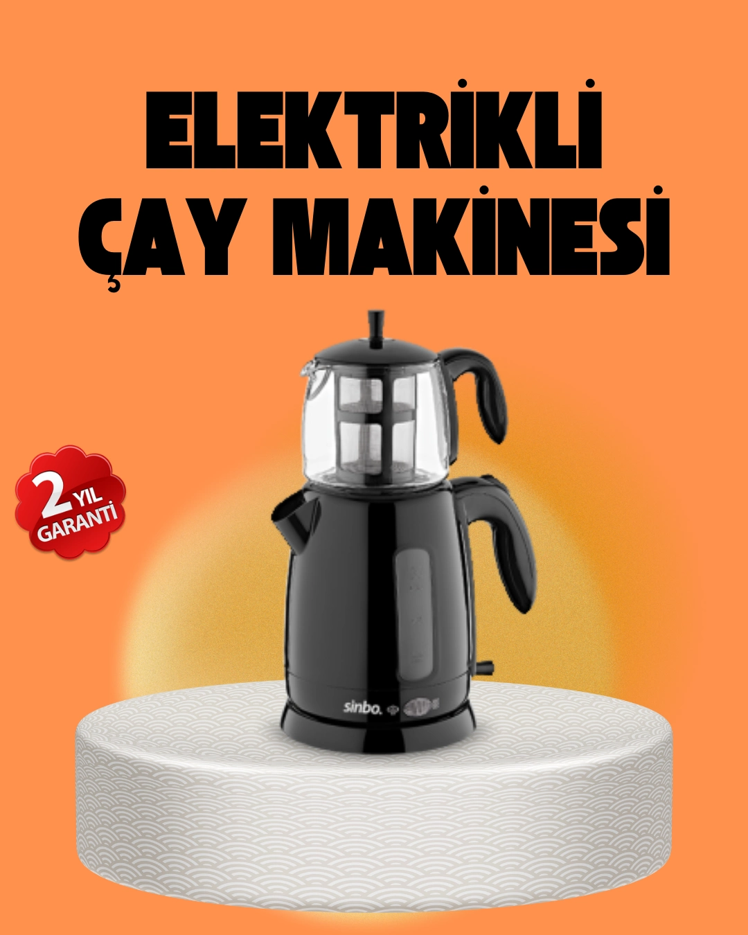Sinbo Stm 5840 Elektrikli Çay Makinesi 1800 Watt 1,7 Litre ( Lisinya )