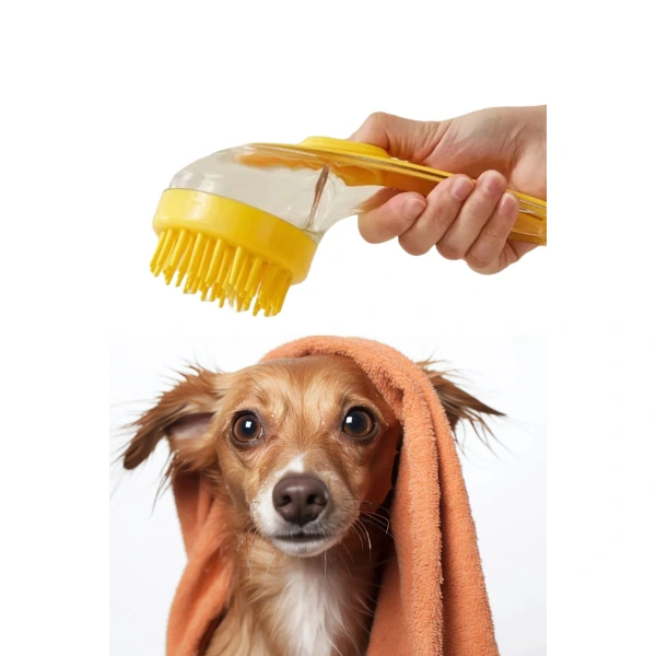 Sıvı Hazneli Evcil Hayvan Tarağı ( Lisinya ) Sıvı Hazneli Evcil Hayvan Tarağı ( Lisinya )