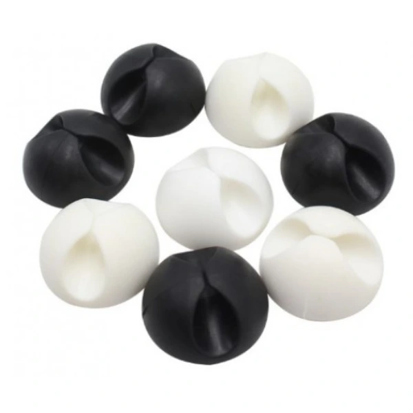 Siyah Beyaz Kablo Sabitleme Klipsi 10'lu ( Lisinya ) Siyah Beyaz Kablo Sabitleme Klipsi 10'lu ( Lisinya )