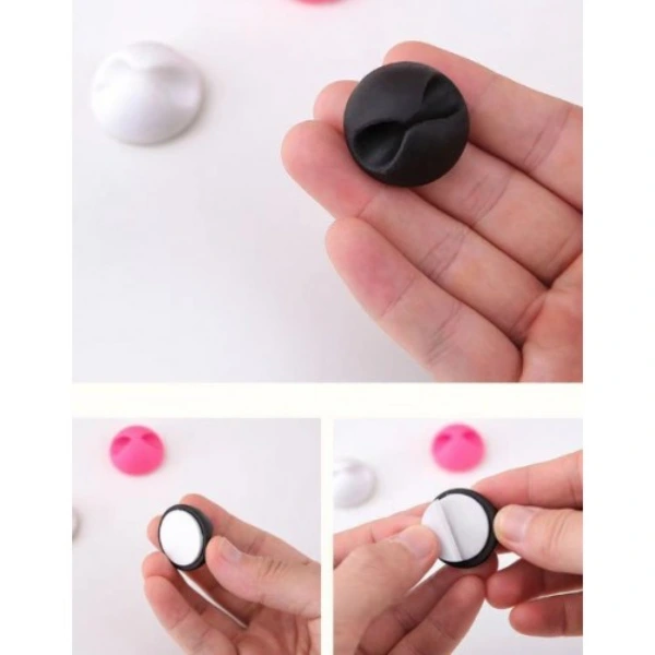 Siyah Beyaz Kablo Sabitleme Klipsi 10'lu ( Lisinya ) Siyah Beyaz Kablo Sabitleme Klipsi 10'lu ( Lisinya )