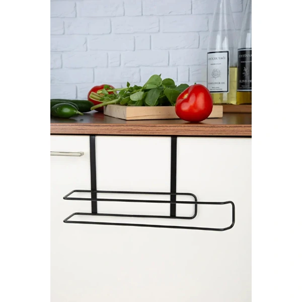 Siyah Dolap İçi Kağıt Havluluk Askı ( Lisinya ) Siyah Dolap İçi Kağıt Havluluk Askı ( Lisinya )