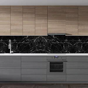 Siyah Mermer Desenli Yapışkanlı Kaplama Kağıdı 5 Metre ( Lisinya ) Siyah Mermer Desenli Yapışkanlı Kaplama Kağıdı 5 Metre ( Lisinya )