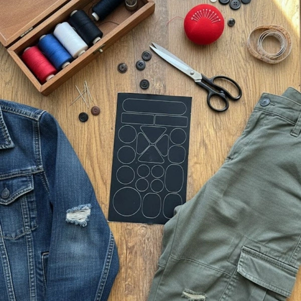 Siyah Yapışkanlı Yama Tamir Bantları ( Lisinya )