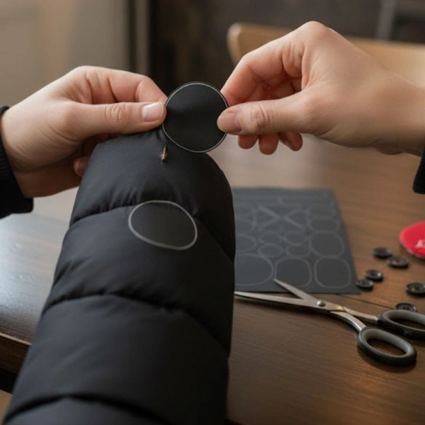 Siyah Yapışkanlı Yama Tamir Bantları ( Lisinya )